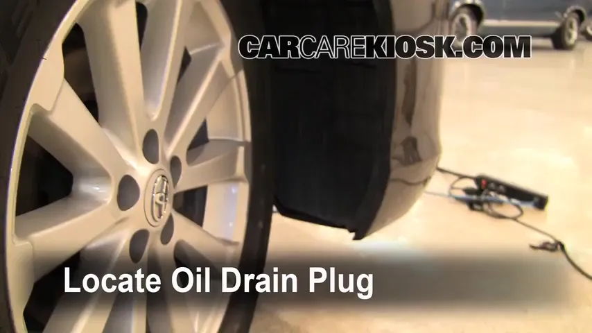 2009 Toyota Venza 2.7L 4 Cyl. Oil Change Oil and Oil Filter